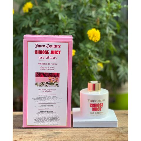[Không có seal] Nước hoa thơm phòng Juicy Couture Choose Juicy Reed Diffuser 629099