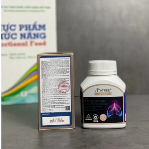 [Nhập khẩu chính ngạch] Bổ phổi Úc Vitatree Lung Detox 60 viên 629115