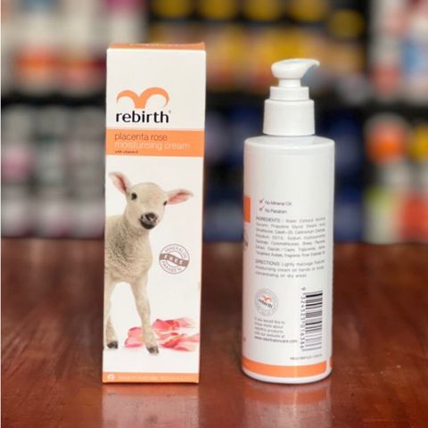 Rebirth lotion Sữa dưỡng thể nhau thai cừu và tinh chất hoa hồng Rebirth Placenta Rose 200ml 629119