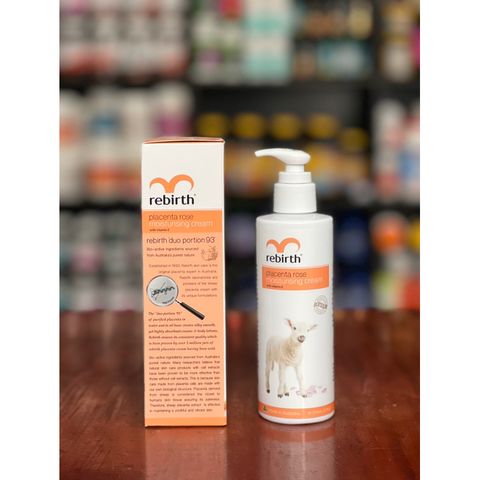 Rebirth lotion Sữa dưỡng thể nhau thai cừu và tinh chất hoa hồng Rebirth Placenta Rose 200ml 629119