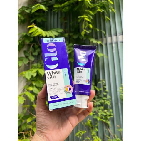 Kem đánh răng Glo White Glo whitening toothpaste 115g 629121
