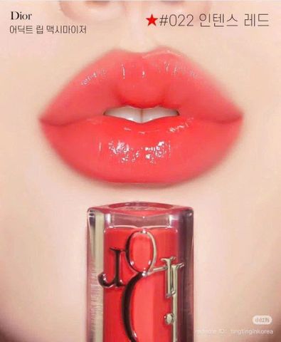 Son Dior 022 Lip Maximizer ( tách set ko vỏ giấy)- Bóng Mịn Chất Lỏng Không Vỏ Hộp - Trang Điểm Môi Tăng Cường Sắc Đẹp