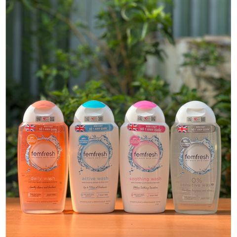 Tổng hợp dung dịch vệ sinh femfresh Anh nhập khẩu chính ngạch