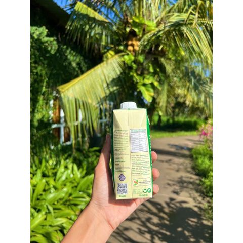 Mật hoa dừa Sokfarm tiệt trùng 330ml - mật hoa dừa tươi organic
