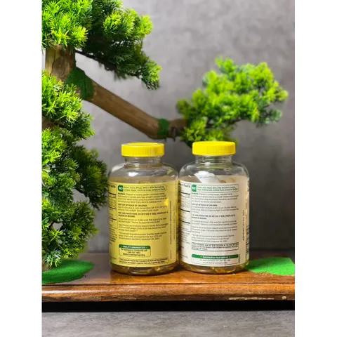Mẫu mới 120 viên dầu cá hương chanh spring valley omega 3 fish oil 2000mg plus vitamin D3