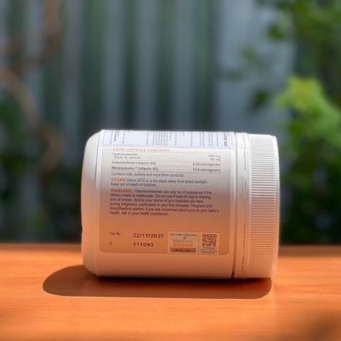 Canxi hữu cơ Bioisland milk calcium bone care 150 viên 629188