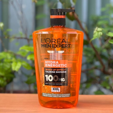 Sữa Tắm Gội L'oreal Men Expert Hydra Energetic Taurine Shower size XXXL 1000ml 629210