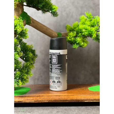 Mẫu mới Xịt khử mùi Lynx Deodorant Antiperspirant Black Night 165ml