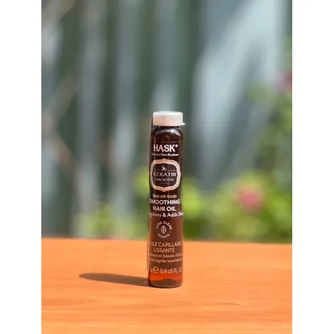 Dầu dưỡng phục hồi và làm bóng tóc Hask Oil 18 mL Argan, Keratin, Coconut 629253