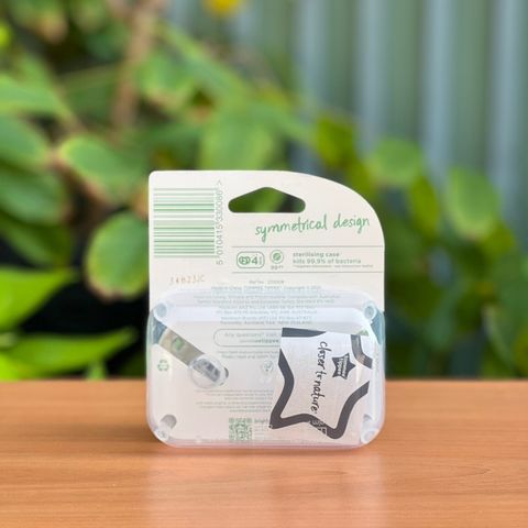 [Hàng Úc] Set 2 Ty giả Tommee Tippee Any time cho bé 0-6 tháng ti giả, ty ngậm 629268