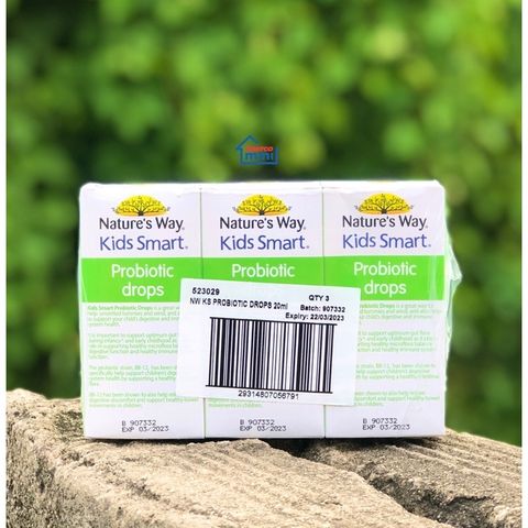 DHA nước Nature 's Way Kids smart drops DHA 20ml nhập khẩu chính ngạch