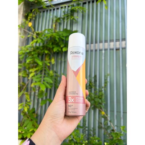 Xịt khử mùi Rexona summer Strength 96h 180ml 629283