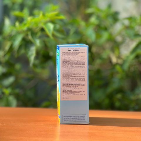 [Nhập khẩu chính ngạch] Vitamin D3 cho bé Baby Ddrops Liquid Vitamin D3 400 IU 90 giọt