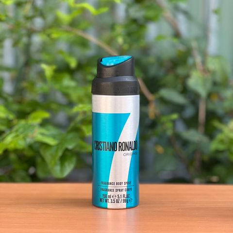 Xịt Khử Mùi cho Nam CR7 Cristiano Ronaldo origins 99g - Frangance body spray- Frangance spray corps - Xịt body cr7 xanh 629340