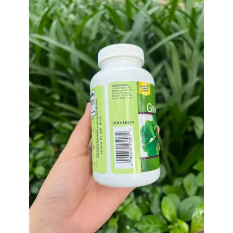 (Hàng công ty) Bổ não Ginkgo Biloba trunature 140 viên 629339