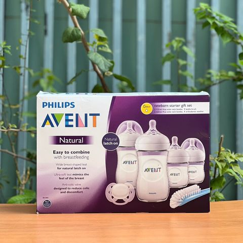 Set bình sữa Avent Natural Newborn 6 món 629354