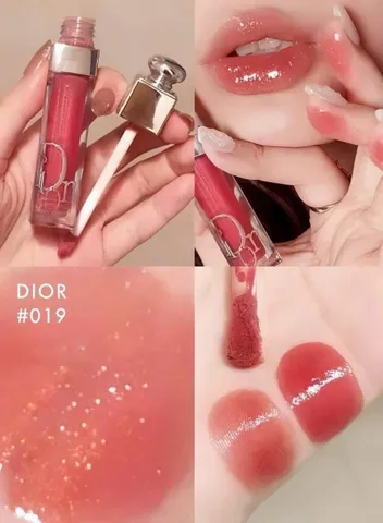 Son Dior 019 Lip Maximizer ( tách set ko vỏ giấy)  - Dưỡng Collagen Căng Bóng Môi, Son Không Vỏ Hộp Chính Hãng