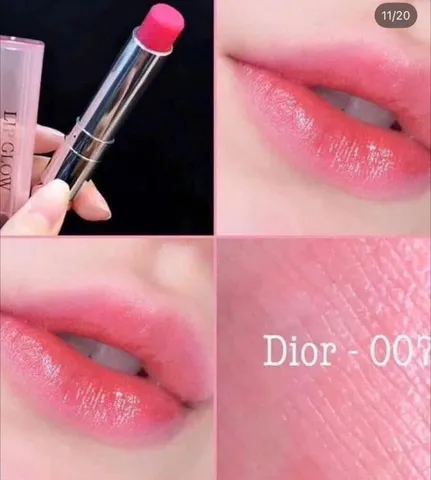 Son Dior 007 Hồng Dâu (ko vỏ hộp) – ngọt dịu, mềm môi