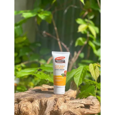 Kem dưỡng da tay giữ ẩm bơ hạt mỡ PALMER’S SHEA FORMULA RAW SHEA HAND CREAM 96g 629448