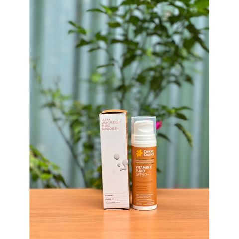 Kem chống nắng Cancer Council SPF50+ Vitamin C Fluid 50ml 629468