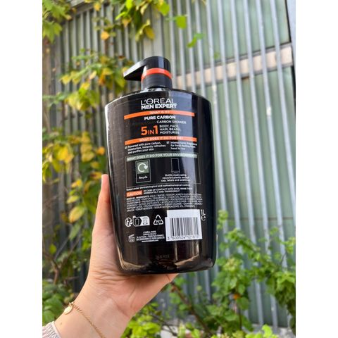 Sữa tắm cho nam L'Oréal Paris Men Expert Pure Carbon size XXXL 1000ml 629477