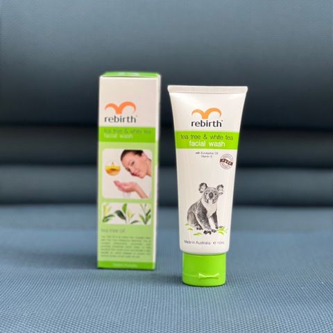 Sữa rửa mặt Rebirth Tea Tree & White Tea Facial Wash 100ml 629481