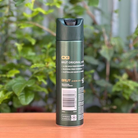 Xịt khử mùi Nam Brut The Scent of wisdom 72h original - Brut body spray 629502