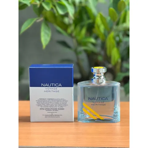 Size 100ml Nước hoa nam Nautica Voyage Heritage  nautica sọc vàng