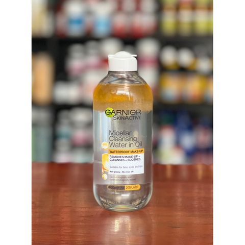 Tẩy trang Garnier Skin Active Infused Micellar Cleansing Water in oil 400ml 629527
