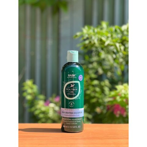 Combo Dầu Gội Xả Hask Tea Tree Oil & Rosemary Phục Hồi Tóc Chắc Khỏe 355ml 629533