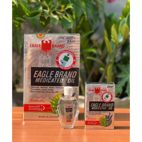 Dầu gió Mỹ nước trắng 24ml, dầu trắng Mỹ 629587