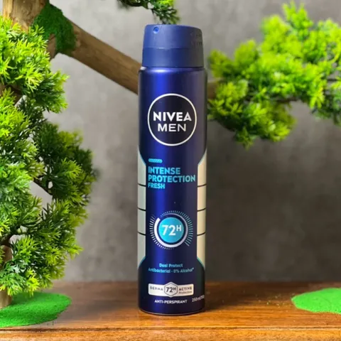 Xịt khử mùi NIVEA MEN Intense Protection Fresh Anti-Perspirant 250ml hàng Úc