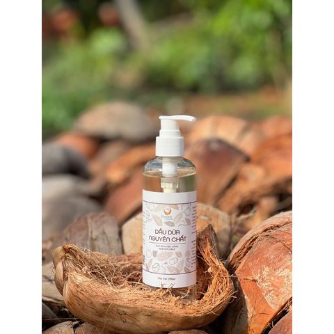 500ml dầu dừa thủ công nguyên chất Bến Tre Escoco - coconut oil 629685
