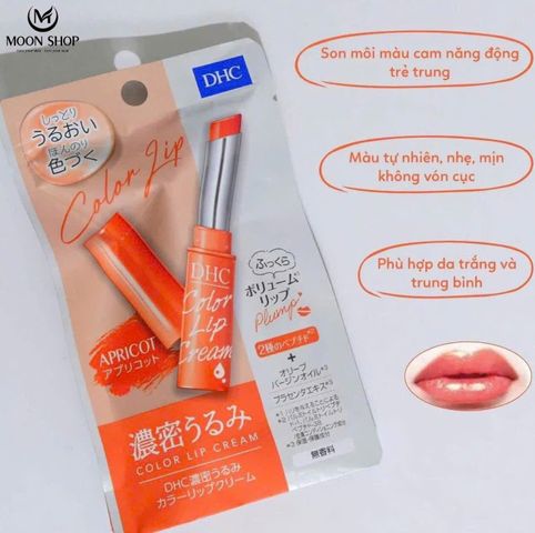 Son Dưỡng Môi Dhc Color Lip Cream Red M7 1.5G – dưỡng ẩm, làm môi căng mượt