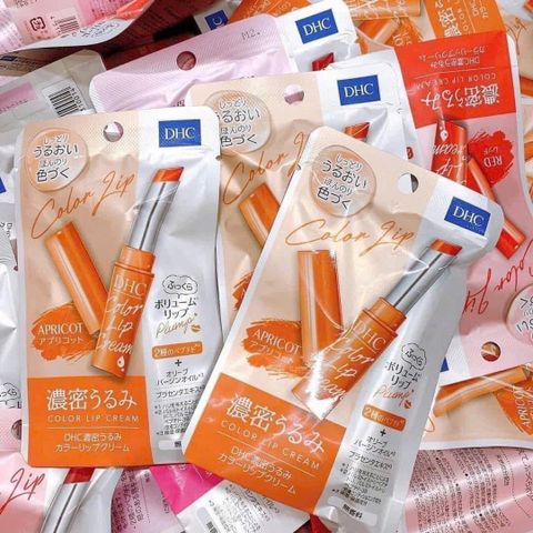 Son Dưỡng Môi Dhc Color Lip Cream Red M7 1.5G – dưỡng ẩm, làm môi căng mượt