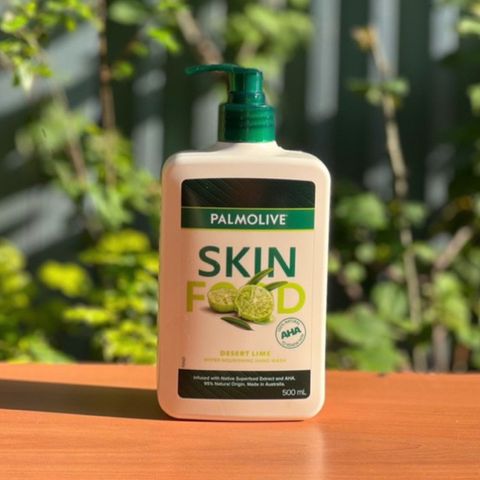 Xà phòng rửa tay Palmolive Skin Food Hyper Nourishing Hand Wash Desert Lime 500mL hương chanh 629706