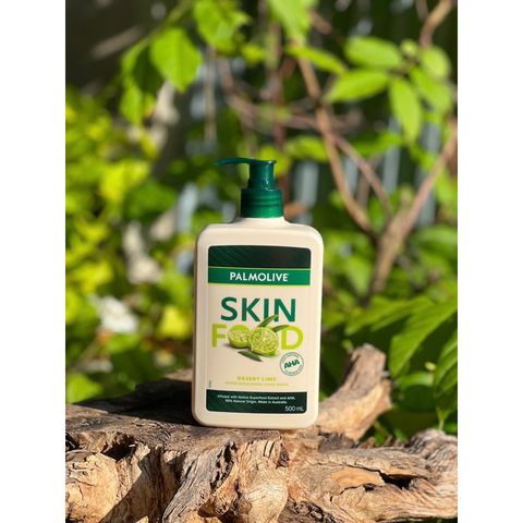 Xà phòng rửa tay Palmolive Skin Food Hyper Nourishing Hand Wash Desert Lime 500mL hương chanh 629706