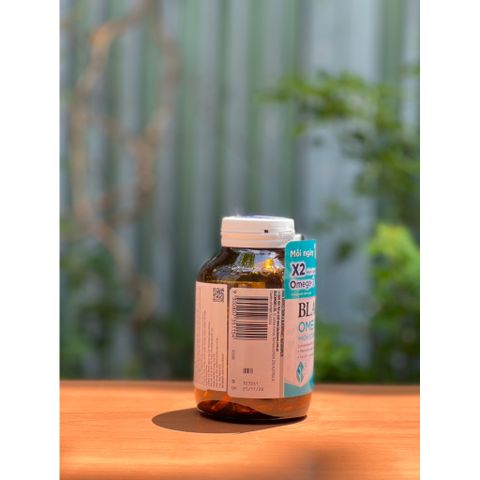 [Nhập khẩu chính ngạch] Viên uống Blackmores Omega Double High Strength Fish Oil bổ sung omega 90 viên 629737