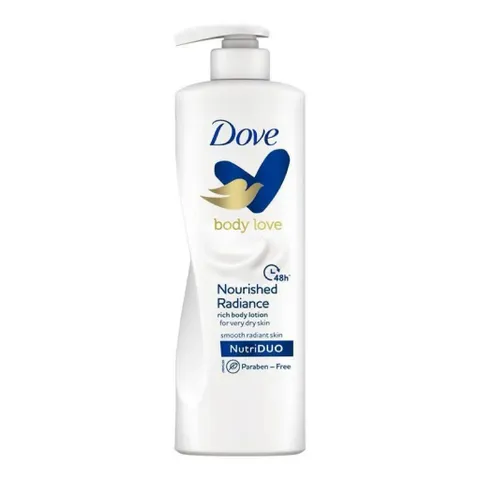 Dưỡng thể Dove Body Lotion Nourished Radiance 400ml hàng Úc