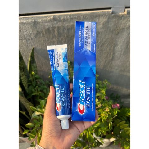 1 tuyp Kem đánh răng CREST 3D White Advanced Triple Whitening 629823