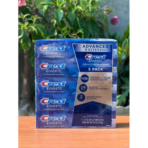 1 tuyp Kem đánh răng CREST 3D White Advanced Triple Whitening 629823