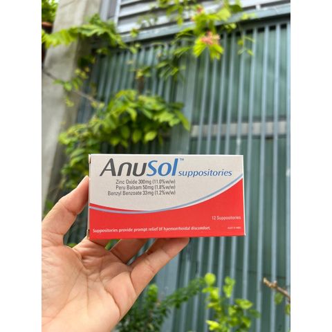 Viên đặt cho người bị trĩ Anusol Suppositories 12 629845