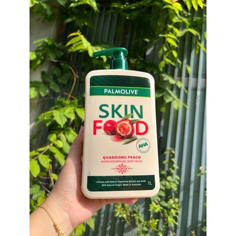Sữa tắm Palmolive Skin Food Quandong Peach Body Wash 1 Litre hàng Úc 629862