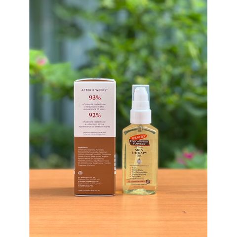 Dầu dưỡng làm mờ và ngăn rạn da Palmer's Cocoa Butter Formula Skin Therapy Oil Vitamin E 60ml 629869