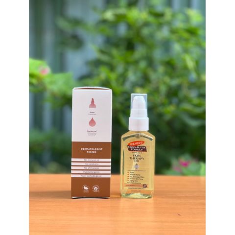 Dầu dưỡng làm mờ và ngăn rạn da Palmer's Cocoa Butter Formula Skin Therapy Oil Vitamin E 60ml 629869
