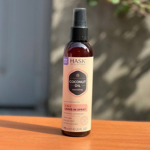 Mẫu mới dầu dưỡng tóc Hask coconut oil 175ml