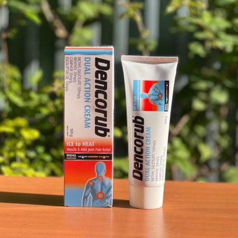 Date 9/2026 Kem xoa bóp Dencorub Dual Action Cream hàng Úc 100g