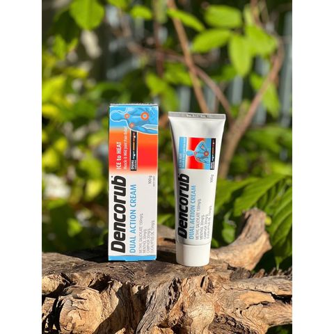 Date 9/2026 Kem xoa bóp Dencorub Dual Action Cream hàng Úc 100g