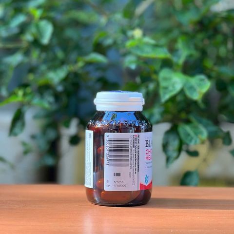 [Nhập khẩu chính ngạch] Blackmores cholesterol health 60 viên giảm mỡ máu