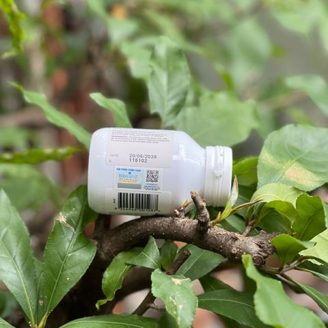 [Nhập khẩu chính ngạch] Viên hỗ trợ tăng chiều cao cho bé Lysine viên Bio Island Lysine 60 viên hàng Úc